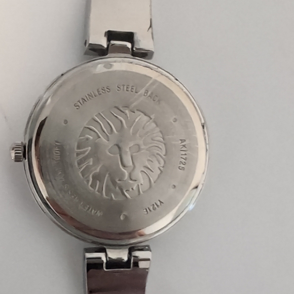 Anne Klein Silver Women's Diamond Collection Watch - Picture 2 of 5